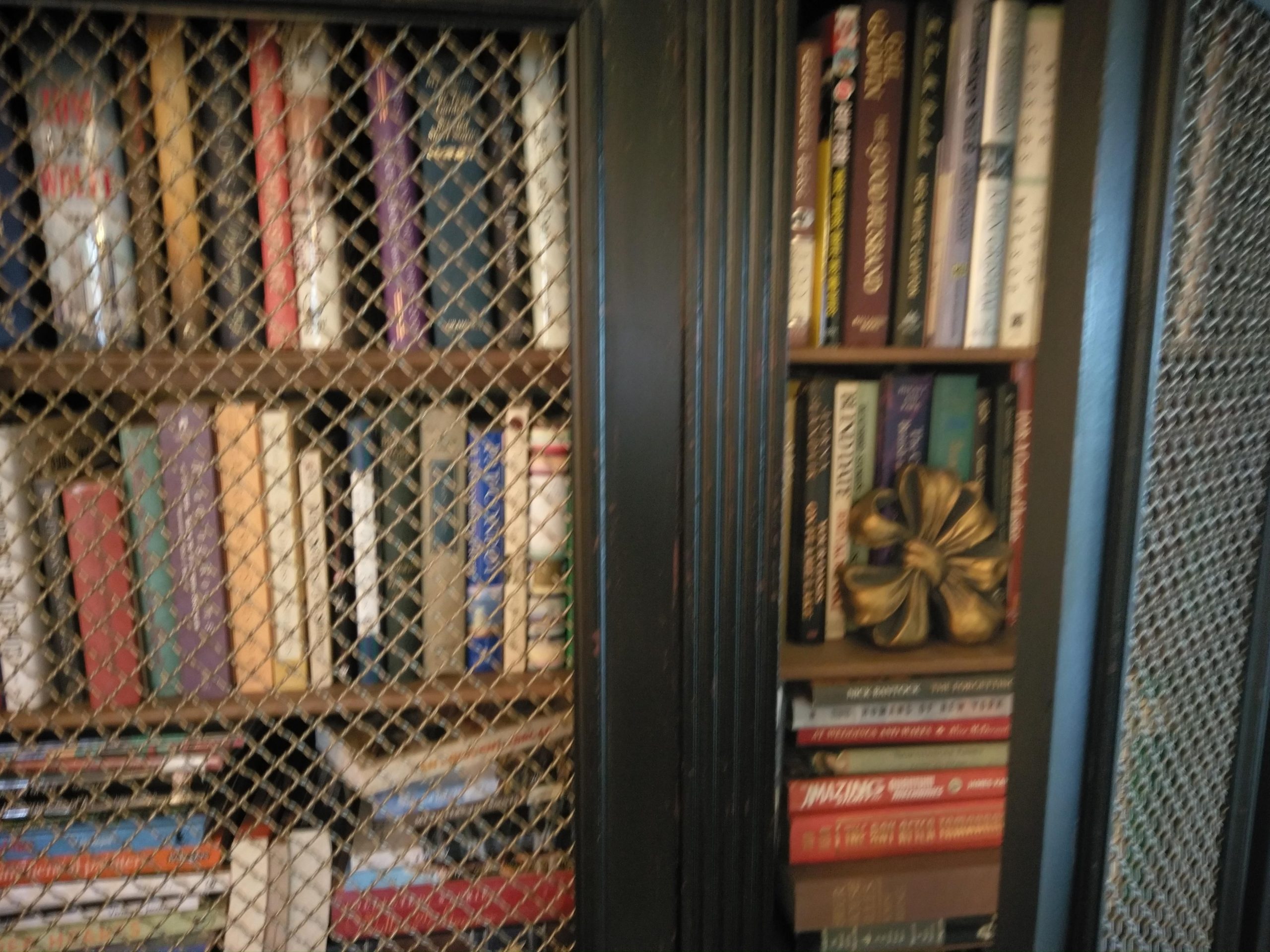 Books in Bookcase